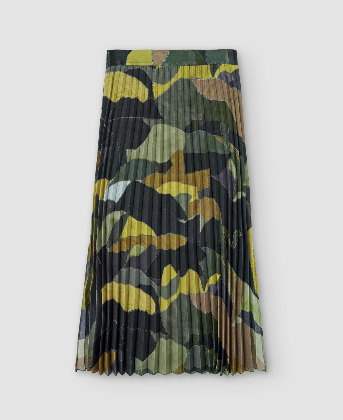 Women Skirt | Multicolor2 Pleated Midi Skirt by Spanish designer Adolfo Dominguez