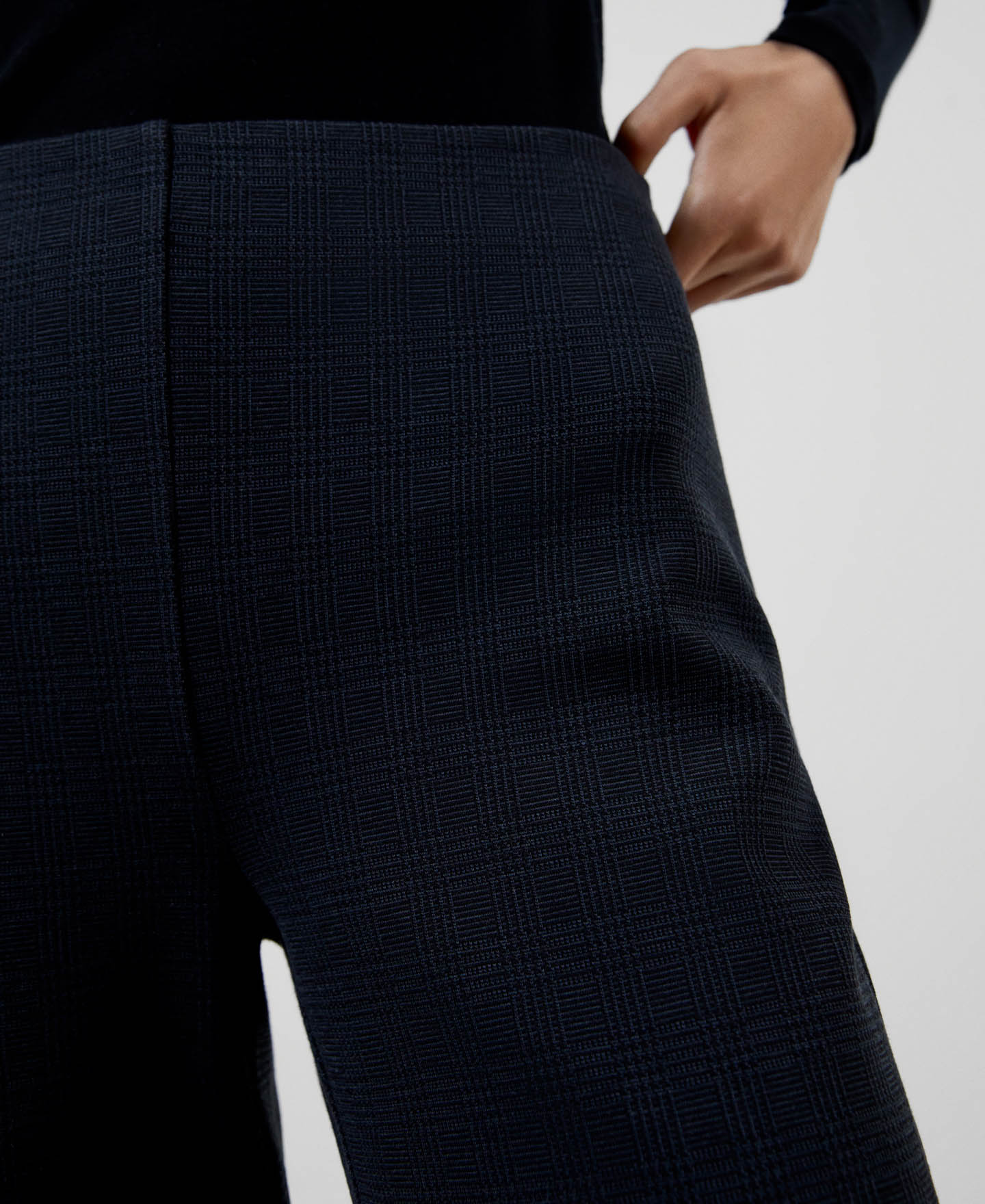 Women Trousers | Multicolor2 Side Zip Flared Trousers by Spanish designer Adolfo Dominguez