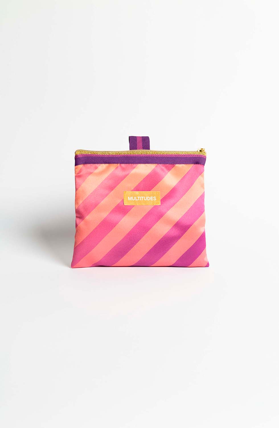 Multitudes Claudia Purple Clutch Bag