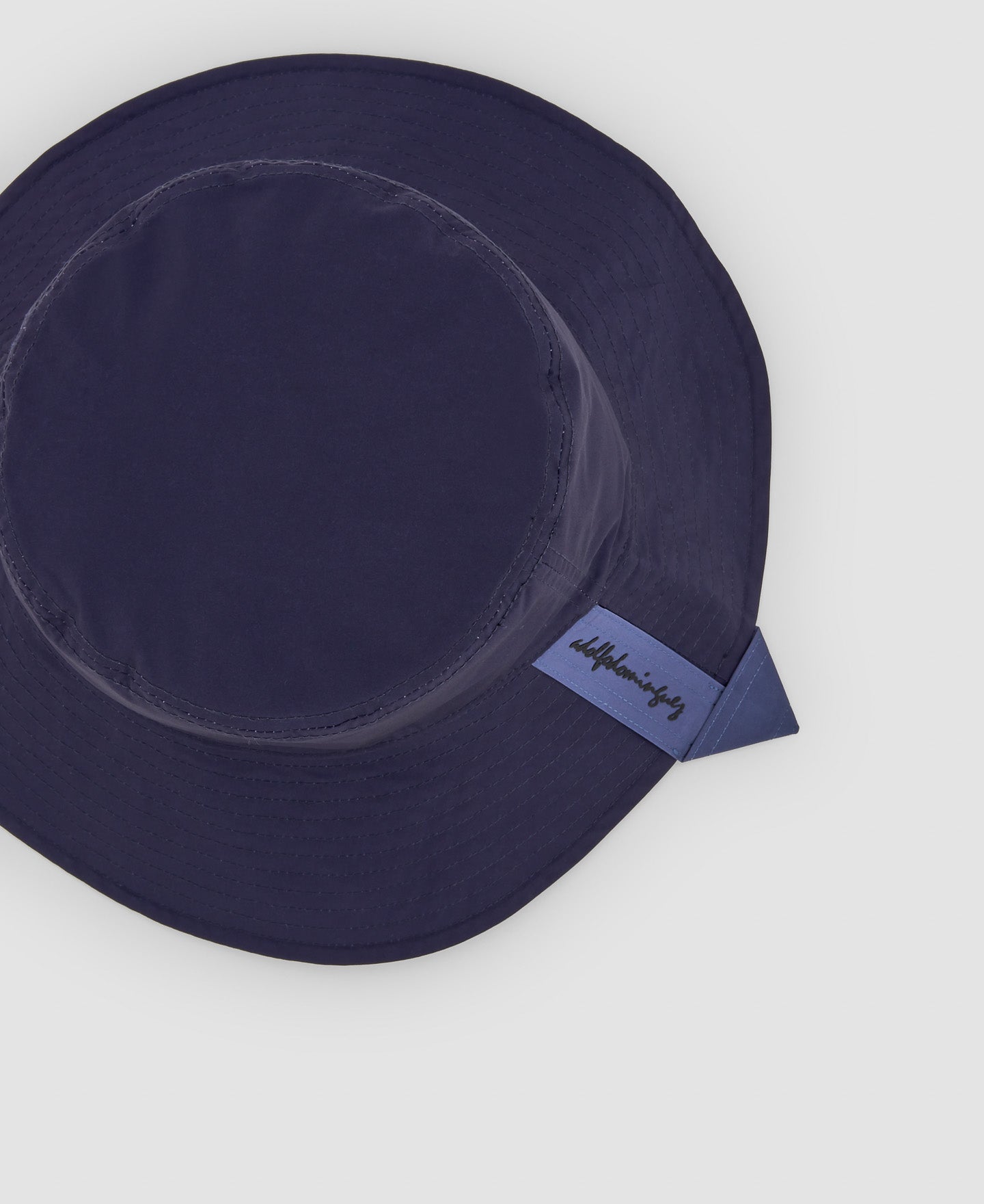Women Hat | Navy Blue Reversible Maxi Fisherman Hat by Spanish designer Adolfo Dominguez