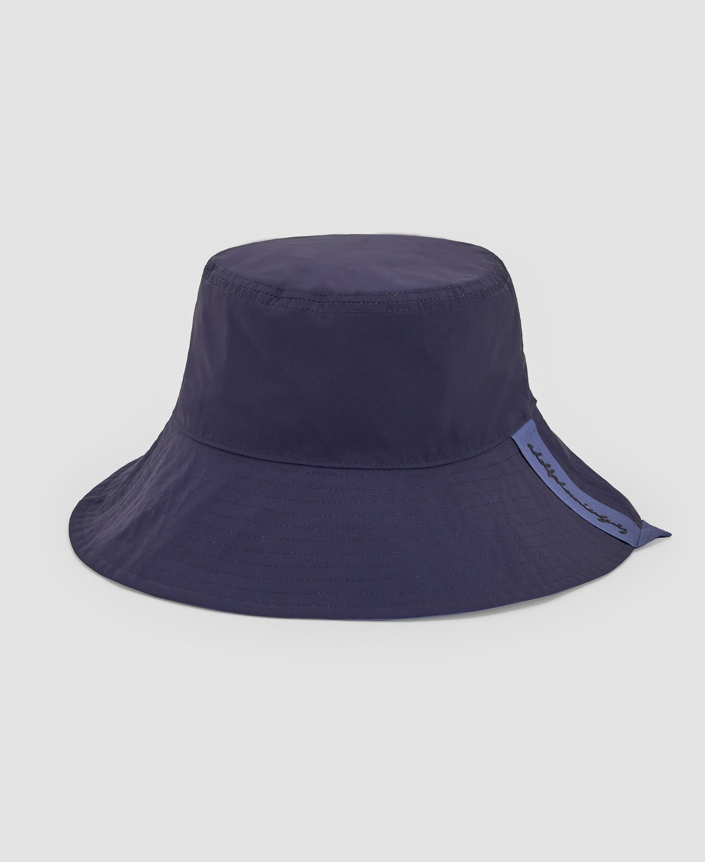 Women Hat | Navy Blue Reversible Maxi Fisherman Hat by Spanish designer Adolfo Dominguez