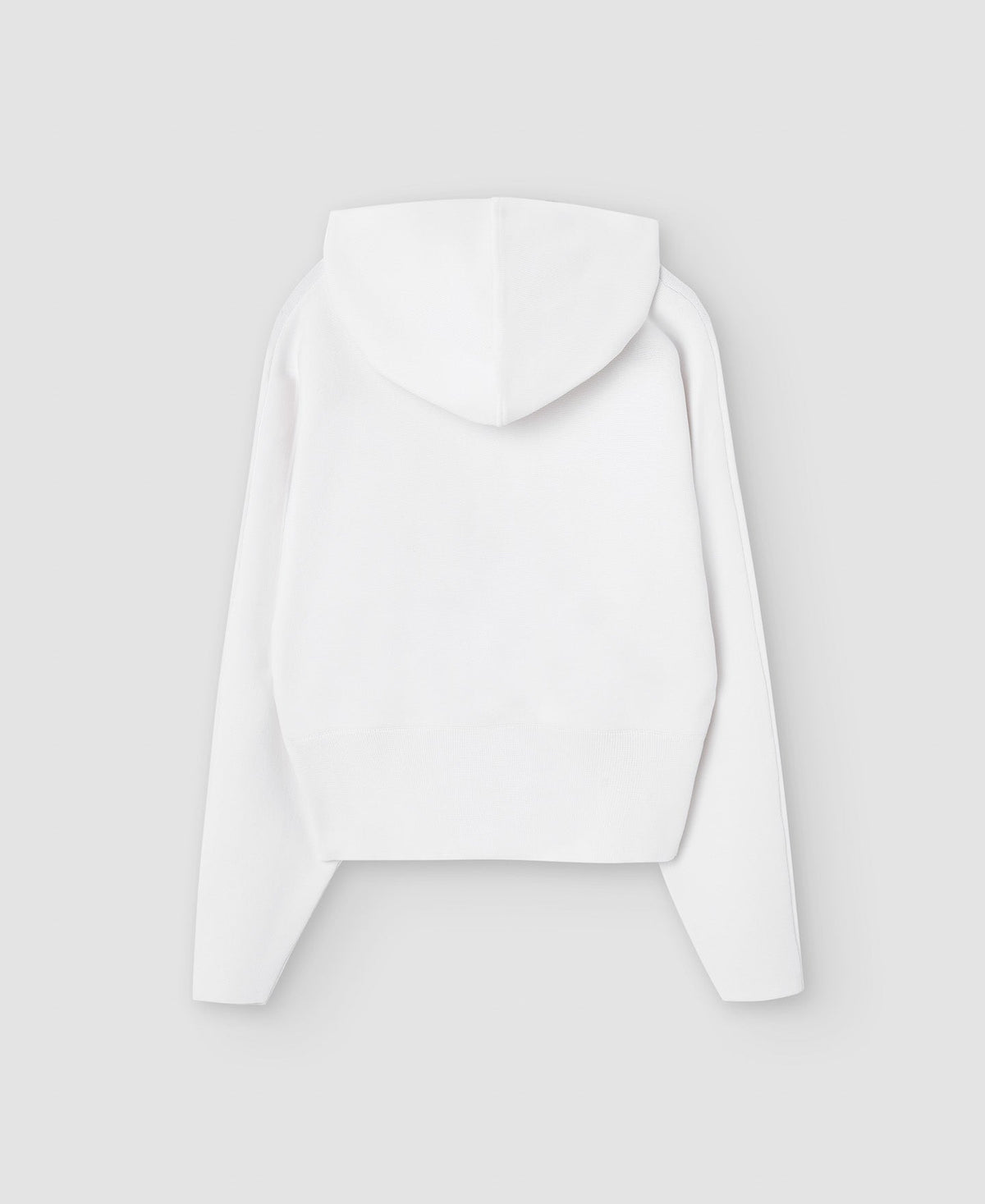 Women Knit Jacket | Off White Viscose And Recycled Nylon Bomber Jacket by Spanish designer Adolfo Dominguez