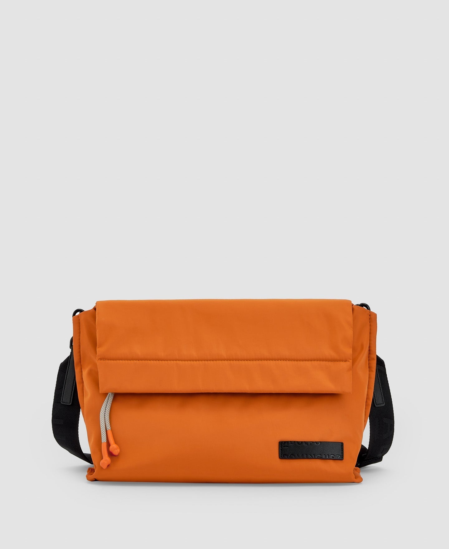 Women Bags | Orange Medium Shoulder Bag by Spanish designer Adolfo Dominguez