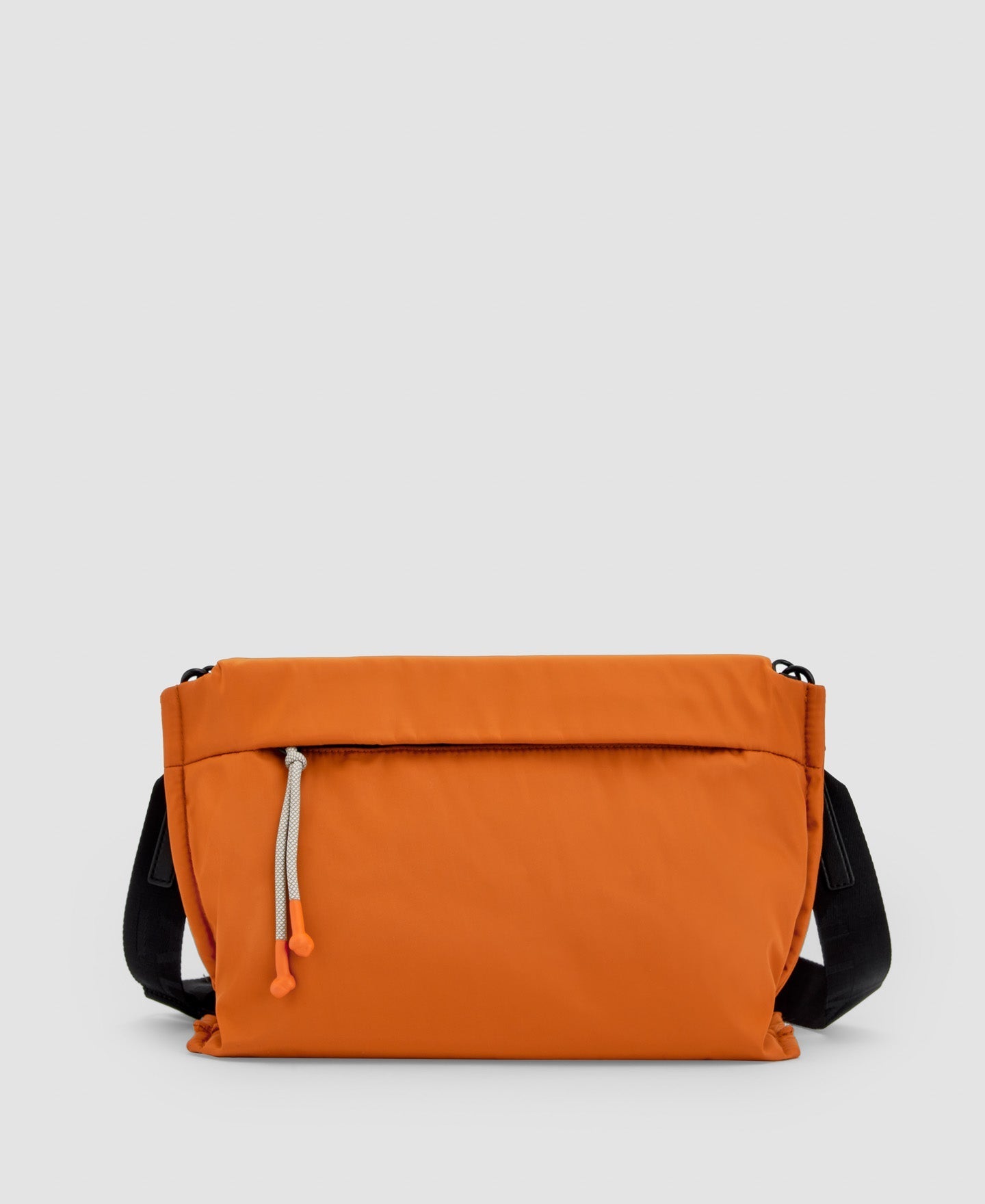 Women Bags | Orange Medium Shoulder Bag by Spanish designer Adolfo Dominguez