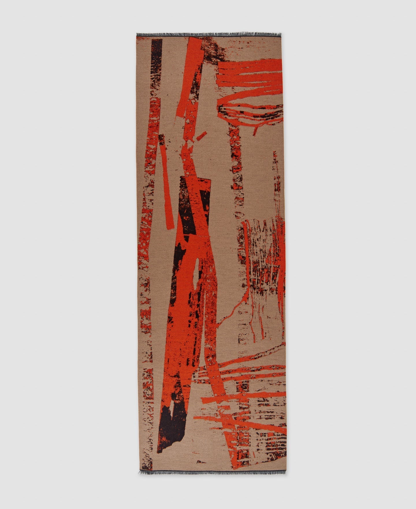 Women Scarf | Orange Womens Scarf by Spanish designer Adolfo Dominguez