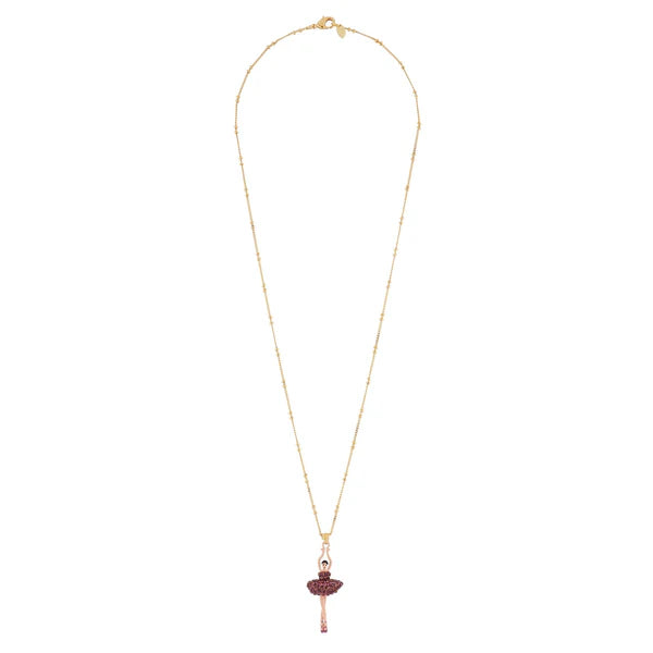 Pas de Deux Lux Rhinestones Lilac Necklace | AIDDL3591