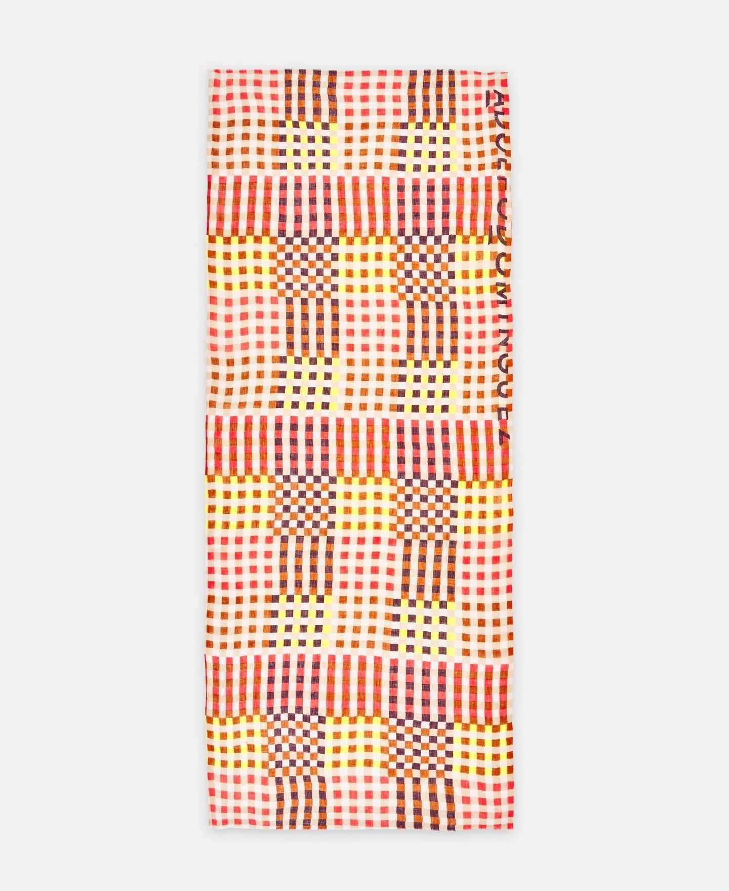 Women Shawl | Pink European Responsible Linen Shawl by Spanish designer Adolfo Dominguez