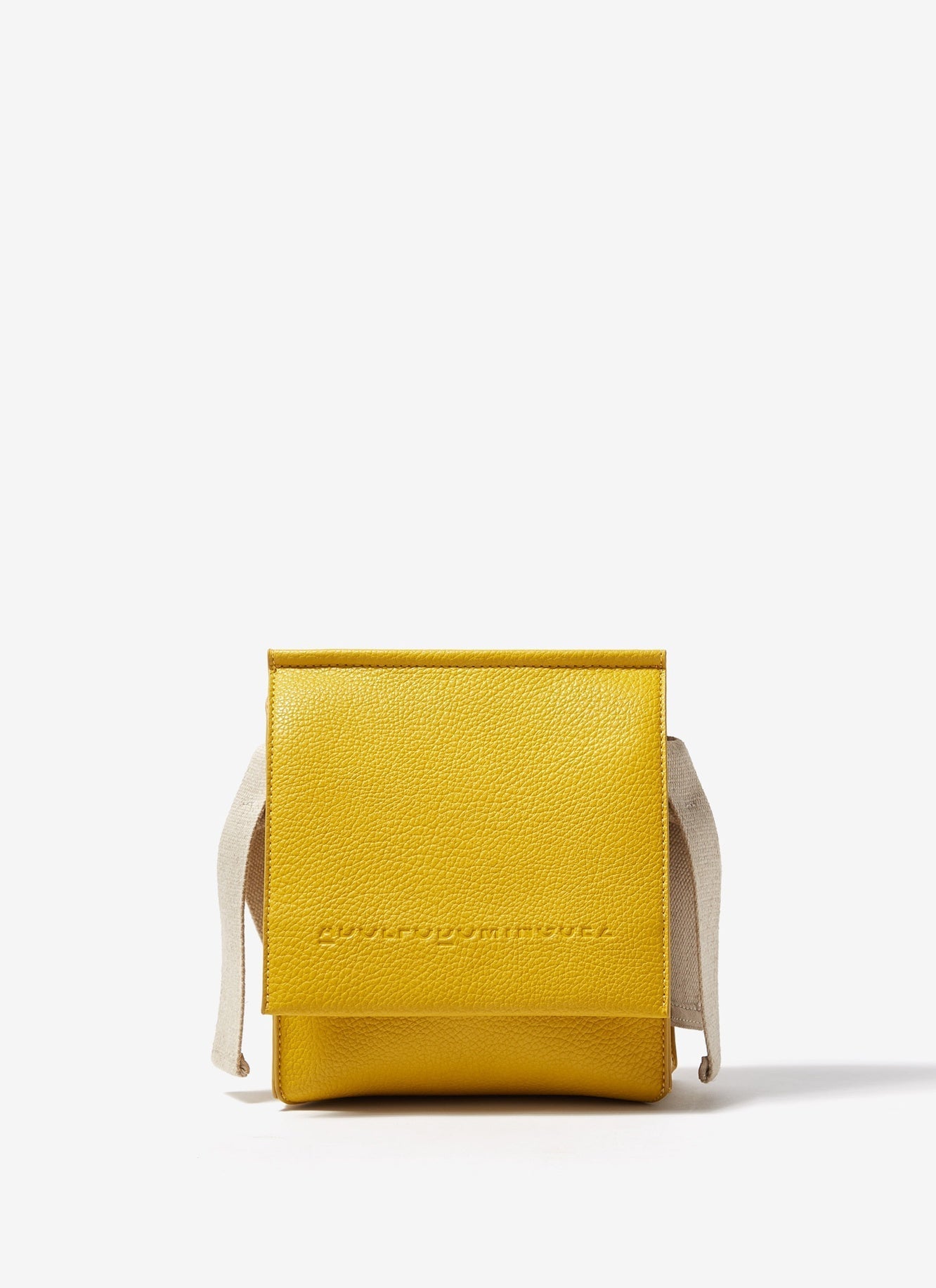 Women Bags | Pistachio Green Vegan-Leather Crossbody Bag With Flap by Spanish designer Adolfo Dominguez