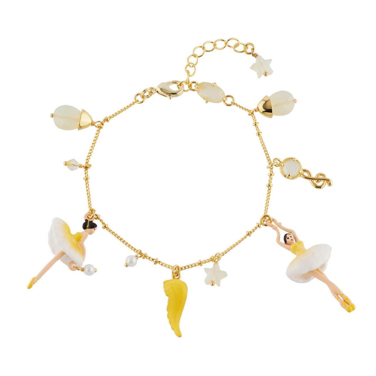 Pas de Deux Multi-Elements Gradient Yellow Bracelet | AHDD2031