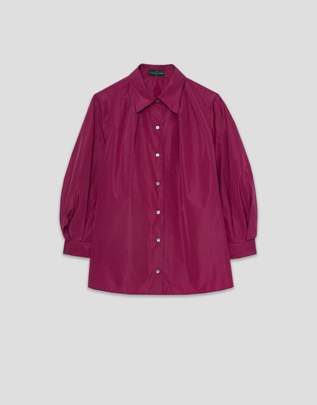 Shirts & Blouses | Raspberry taffeta blouse by Spanish designer Roberto Verino