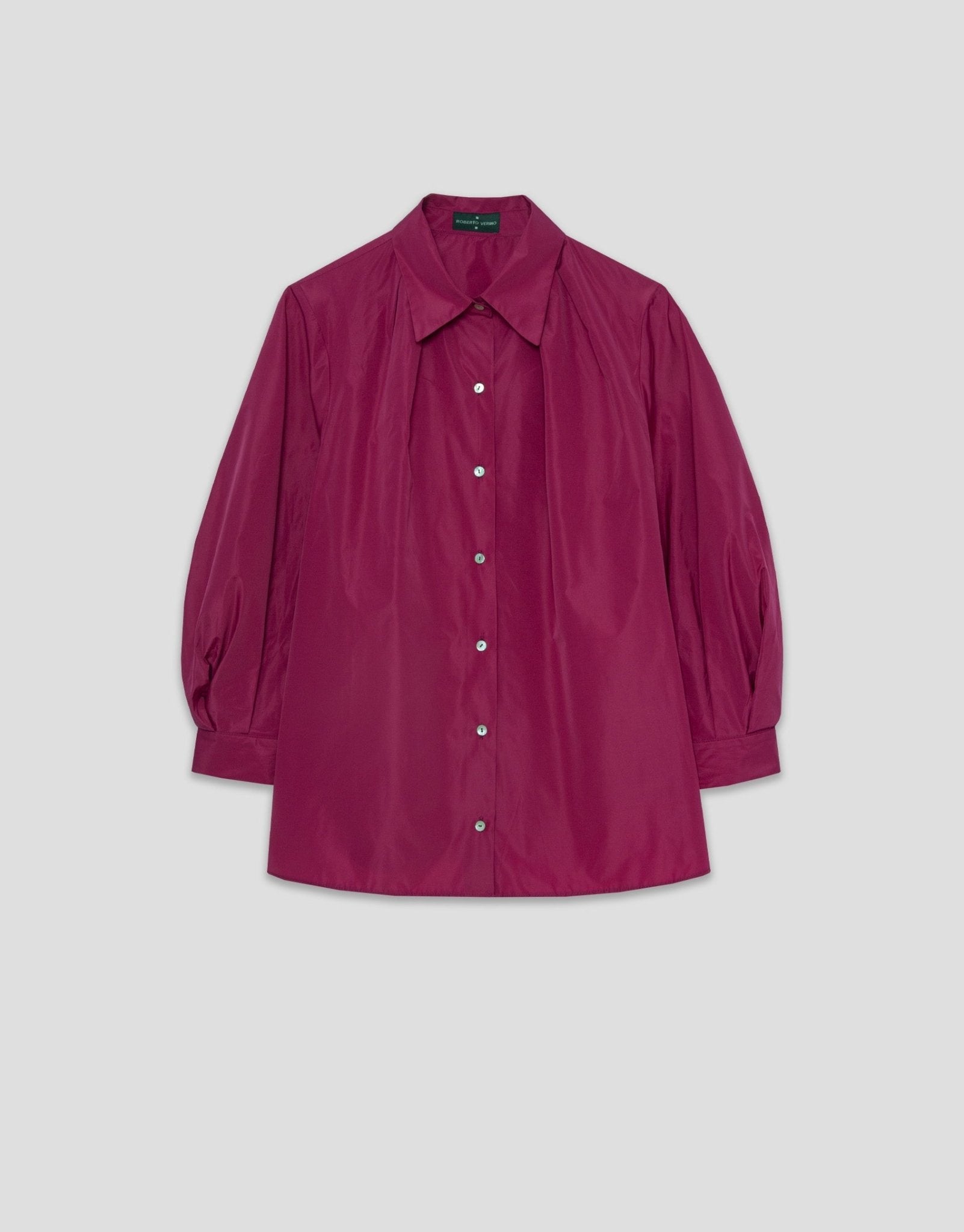 Shirts & Blouses | Raspberry taffeta blouse by Spanish designer Roberto Verino