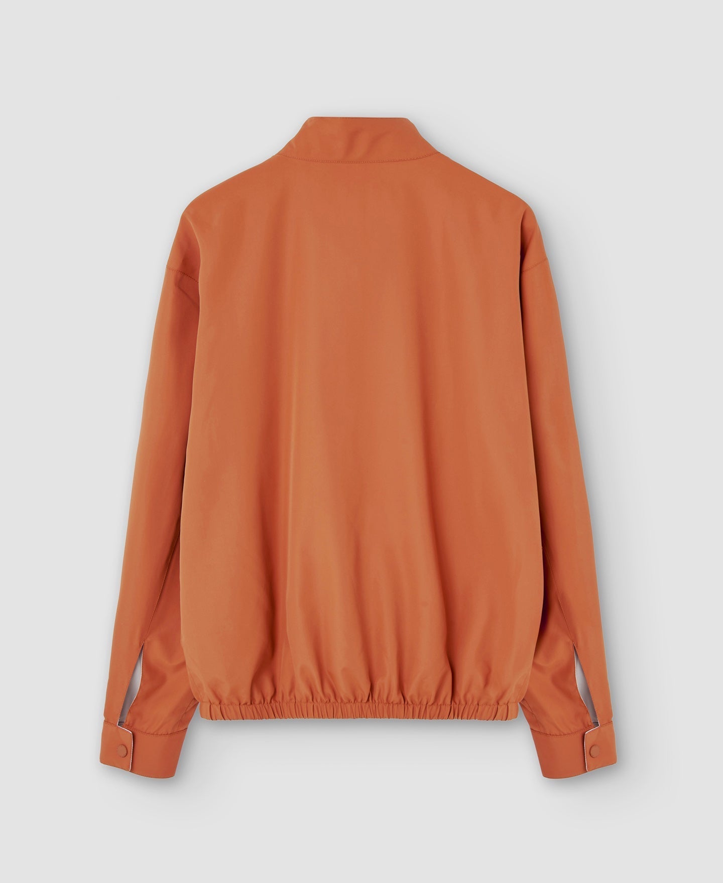 Men Jacket | Sand Reversible Mandarin Collar Harrington by Spanish designer Adolfo Dominguez