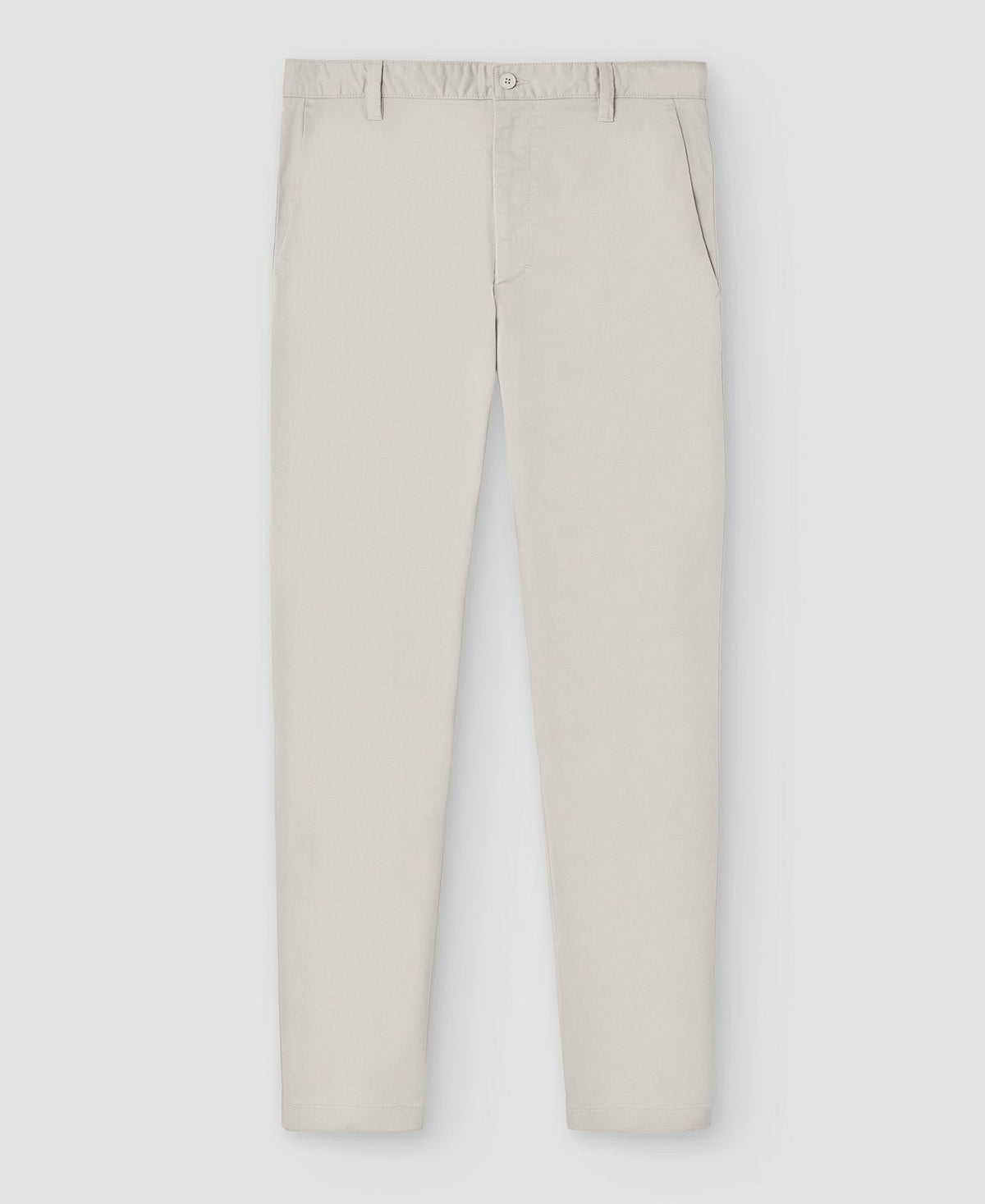 Men Trousers | Sand Stretch Cotton Chino Trousers by Spanish designer Adolfo Dominguez