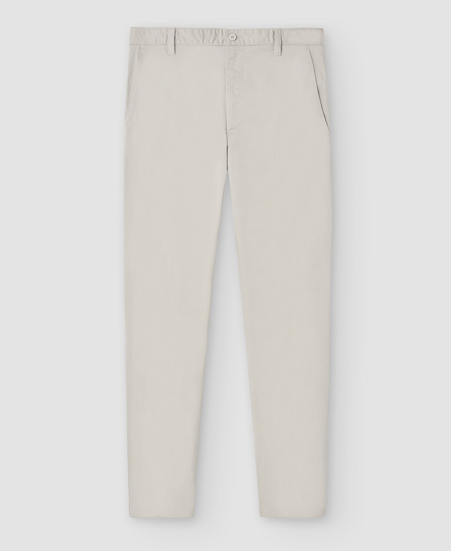 Men Trousers | Sand Stretch Cotton Chino Trousers by Spanish designer Adolfo Dominguez
