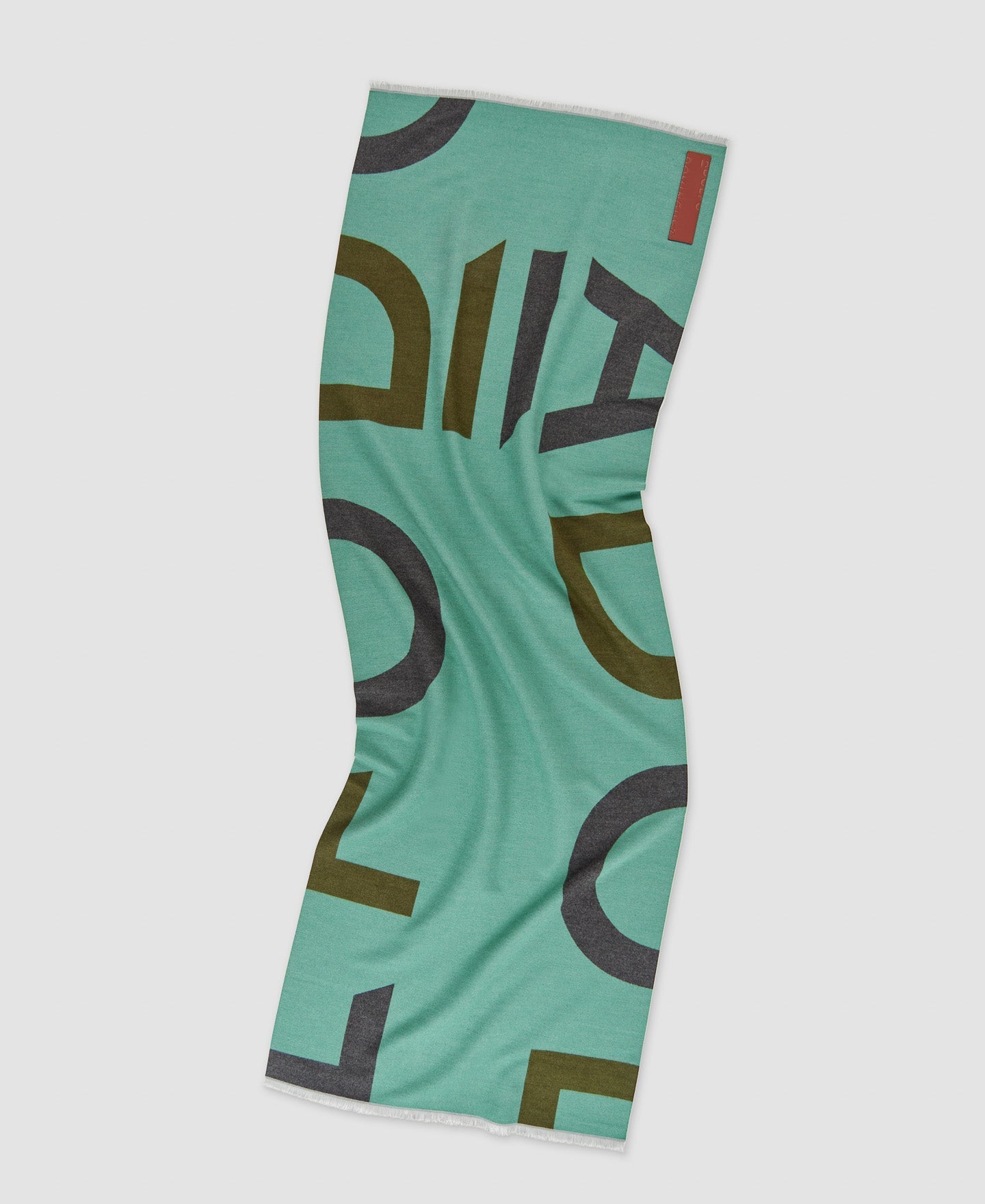 Women Scarf | Sea Water Green Scarf by Spanish designer Adolfo Dominguez