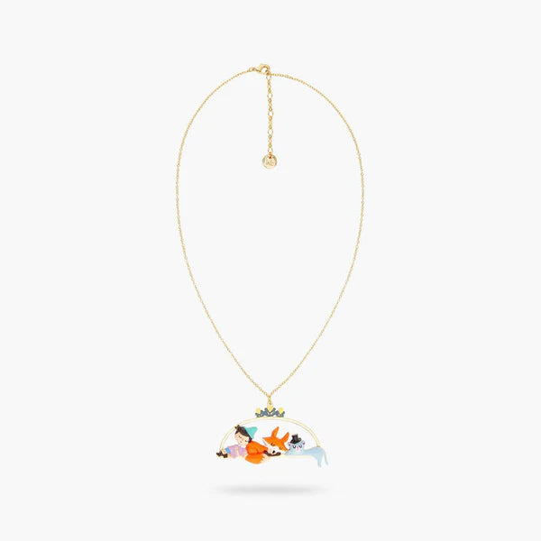 Sleeping Pinocchio And Friend Necklace | arpi3101
