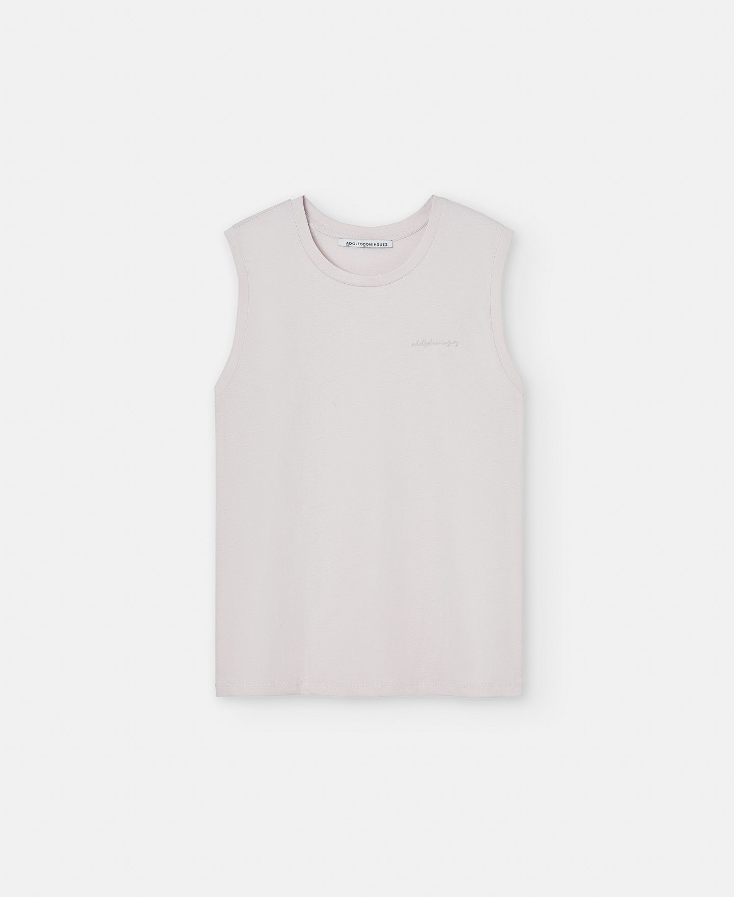 Women T-Shirt (Short Sleeve) | Stone Straight T-Shirt In Responsible Cotton by Spanish designer Adolfo Dominguez