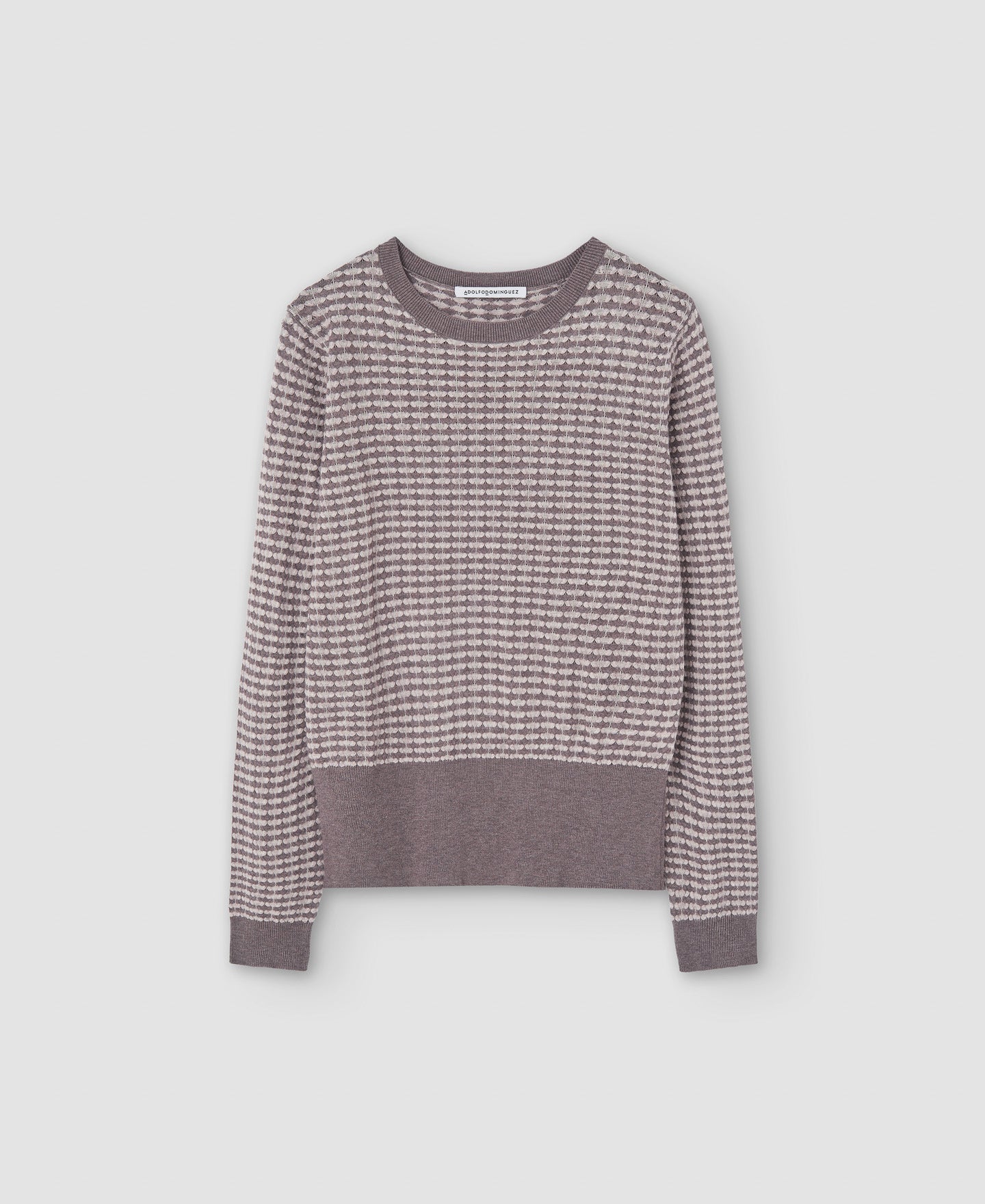 Women Jersey | Stone Sweater by Spanish designer Adolfo Dominguez