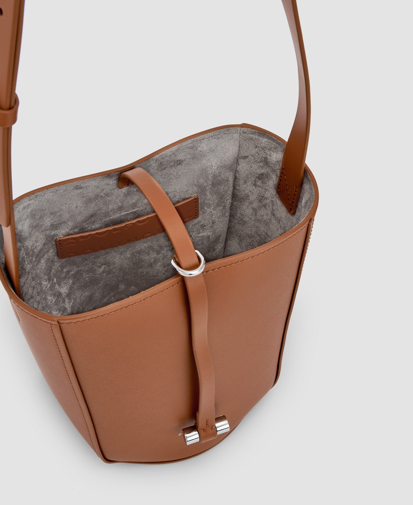 Women Leather Bag | Tan Bag by Spanish designer Adolfo Dominguez