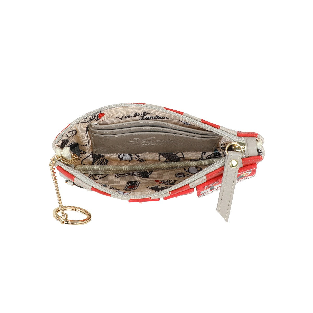 Vendula Sushi - Grey Edition Zipper Key Coin Purse