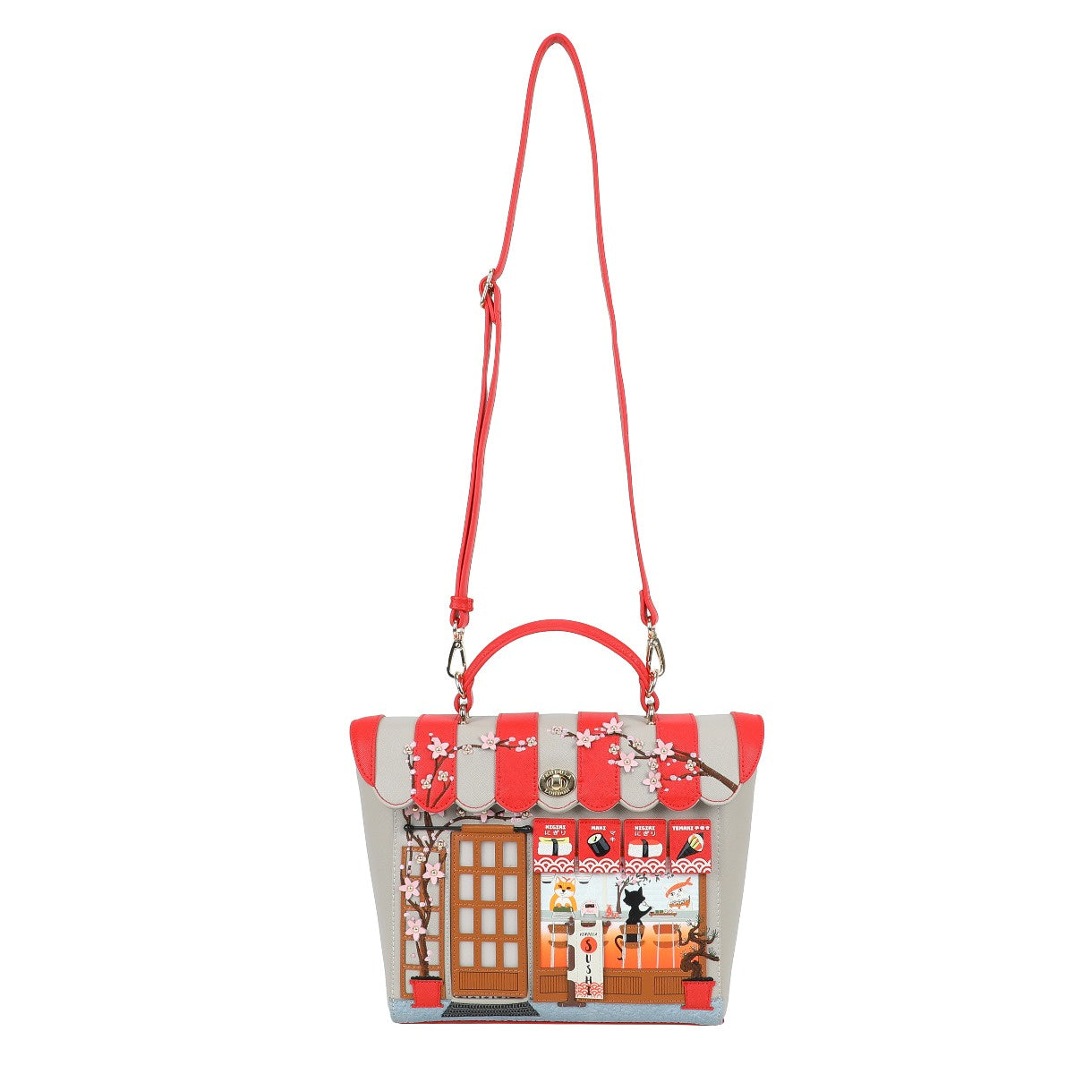 Vendula Sushi - Grey Edition Shoulder Backpack Converter