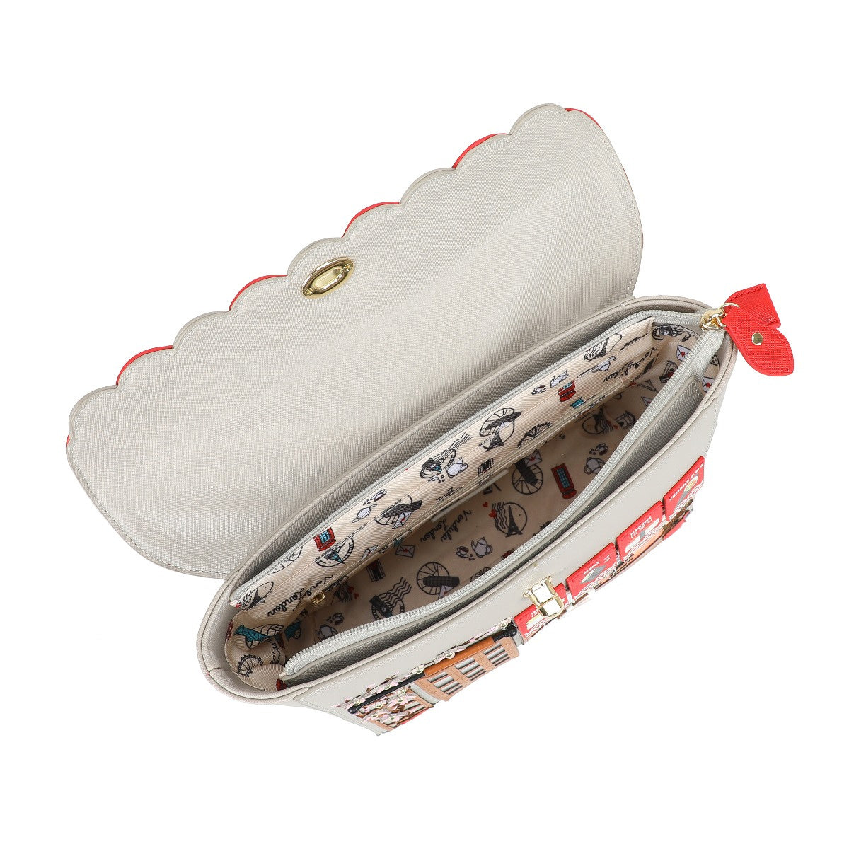 Vendula Sushi - Grey Edition Shoulder Backpack Converter