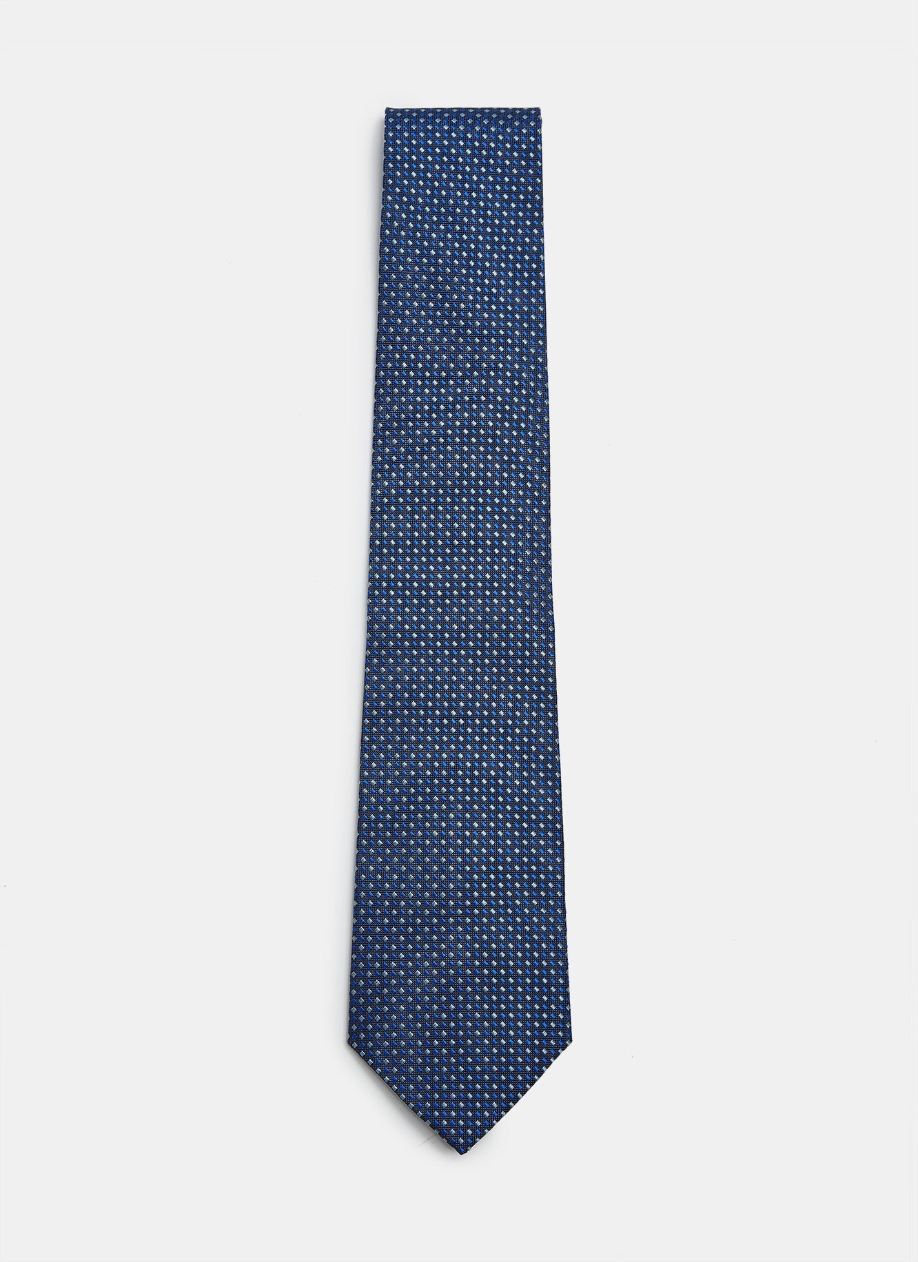 Men Tie | Two-Toned Textured Silk by Spanish designer Adolfo Dominguez