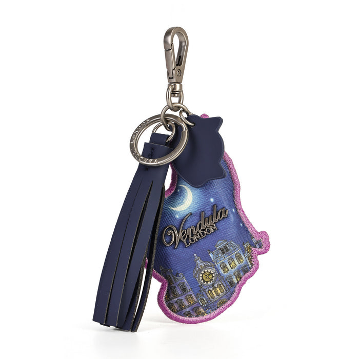 Vendula London Cats In The City Orange Cat Key Charm – view 4