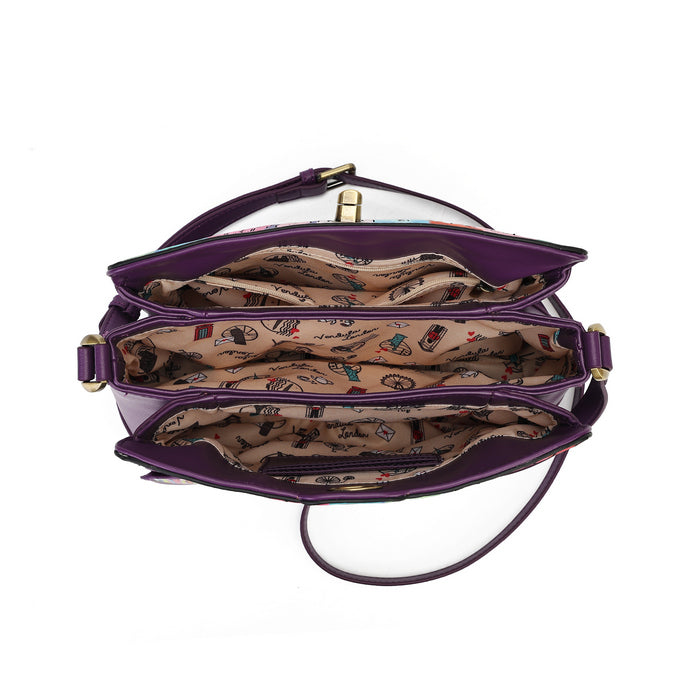 Vendula London Travelling Library Bookshop Alice Bag – front