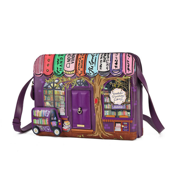 Vendula London Travelling Library Bookshop Bella Bag – view 5