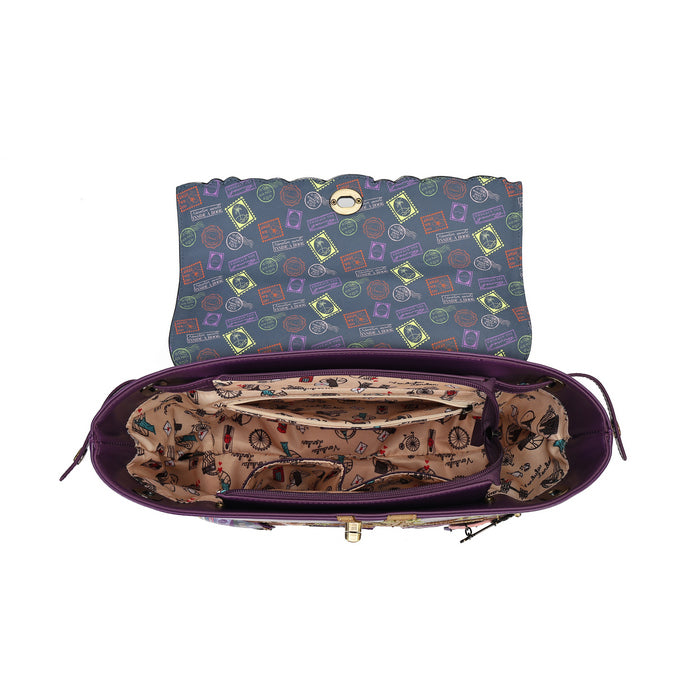 Vendula London Travelling Library Bookshop Grace Bag – front