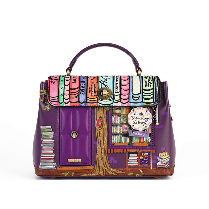Vendula London Travelling Library Bookshop Mini Grace Bag – view 6