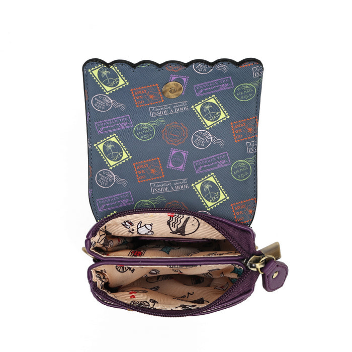 Vendula London Travelling Library Bookshop Phone Pouch – front