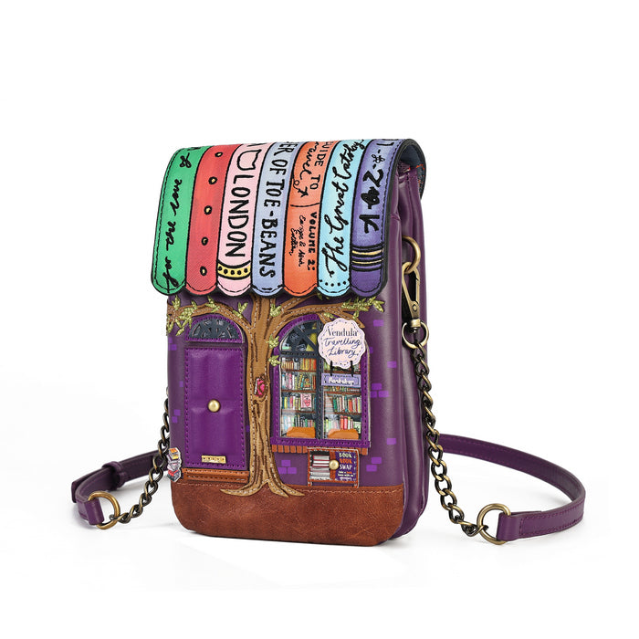 Vendula London Travelling Library Bookshop Phone Pouch – view 5