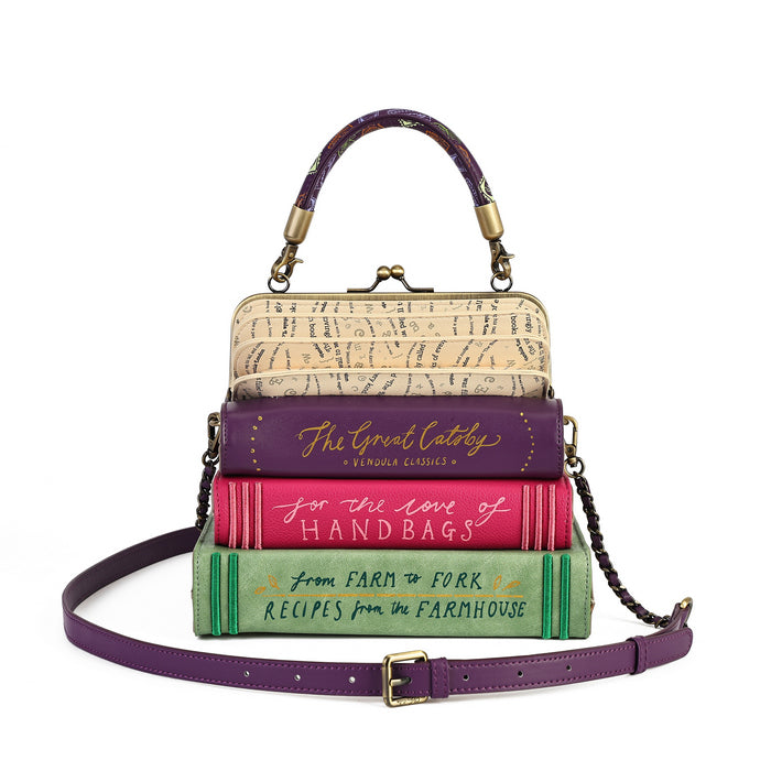 Vendula London Travelling Library Bookshop Turn The Page Bag – view 5