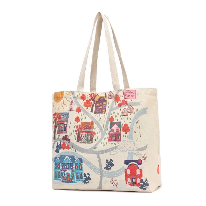Vendula London Vendula Village Canvas Tote Bag – view 3