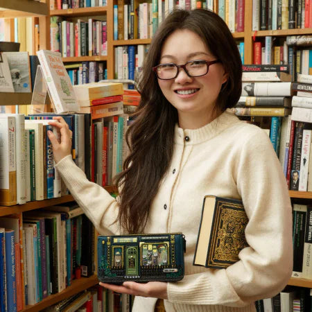 Between the Covers Bookbinders Large Ziparound Wallet