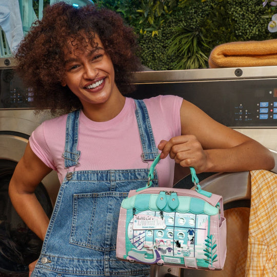 Bubble Cats Laundromat Hollis Bag