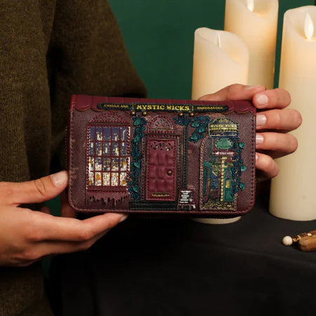 Mystic Wicks Candle and Wandmakers Medium Ziparound Wallet