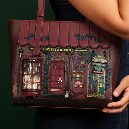 Mystic Wicks Candle and Wandmakers Shopper Bag