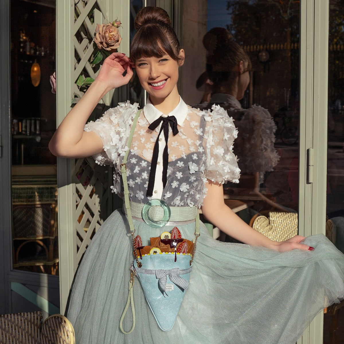 La Petite Creperie Crepe Pouch Bag