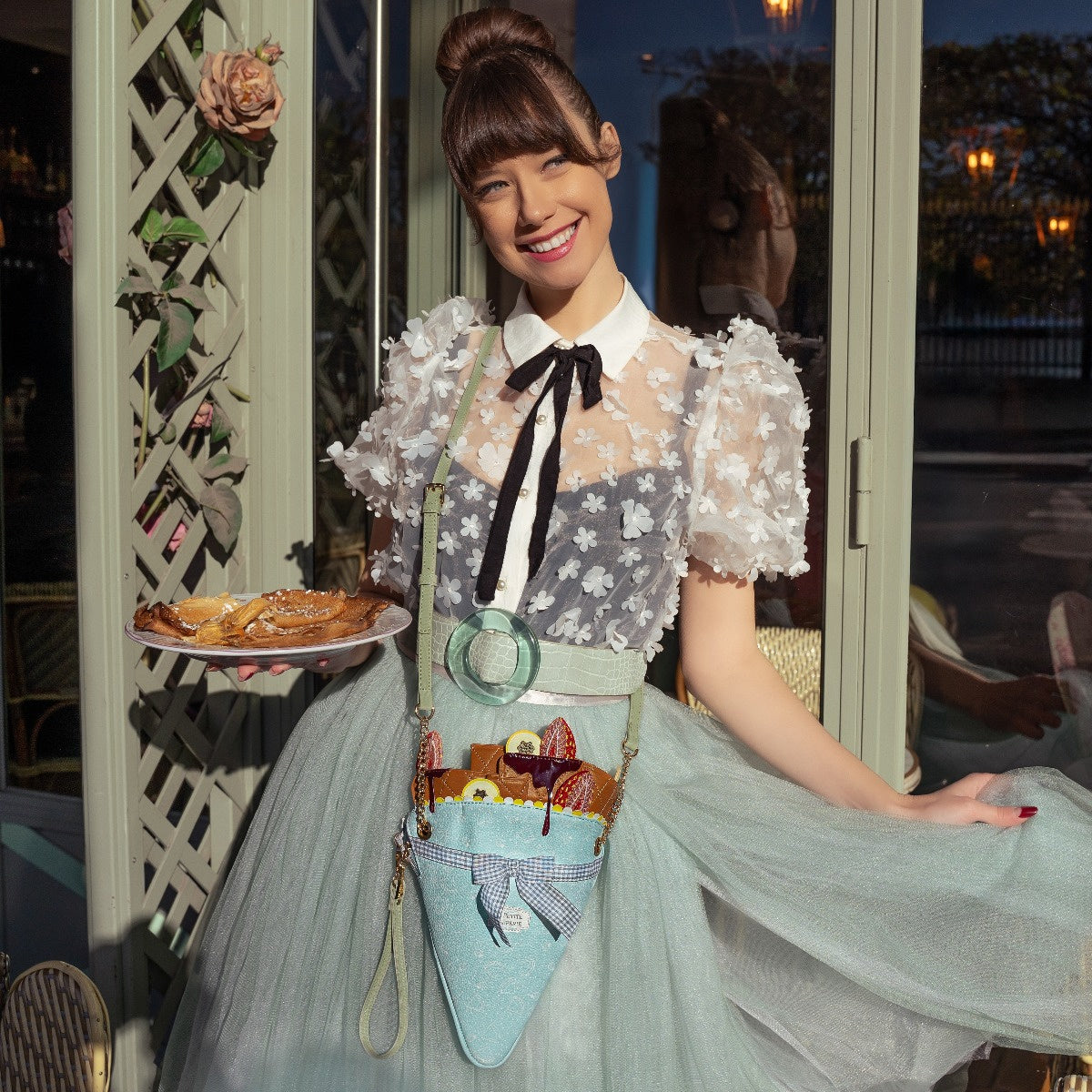 La Petite Creperie Crepe Pouch Bag