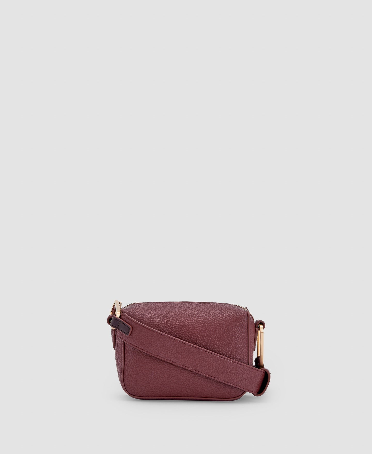 Women Bags | Wine Recycled Materials Shoulder Bag by Spanish designer Adolfo Dominguez