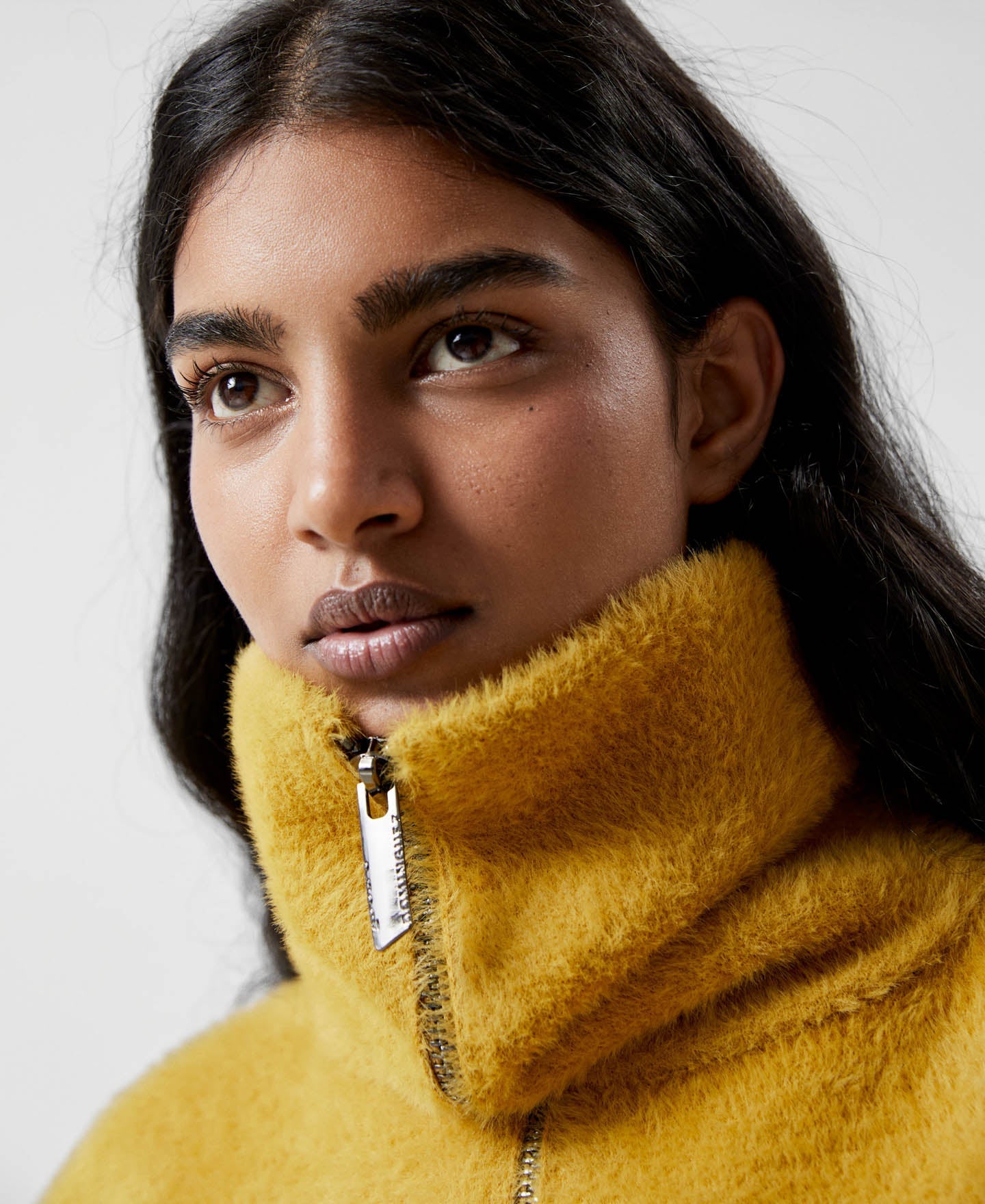 Women Knit Jacket | Yellow Jacket by Spanish designer Adolfo Dominguez