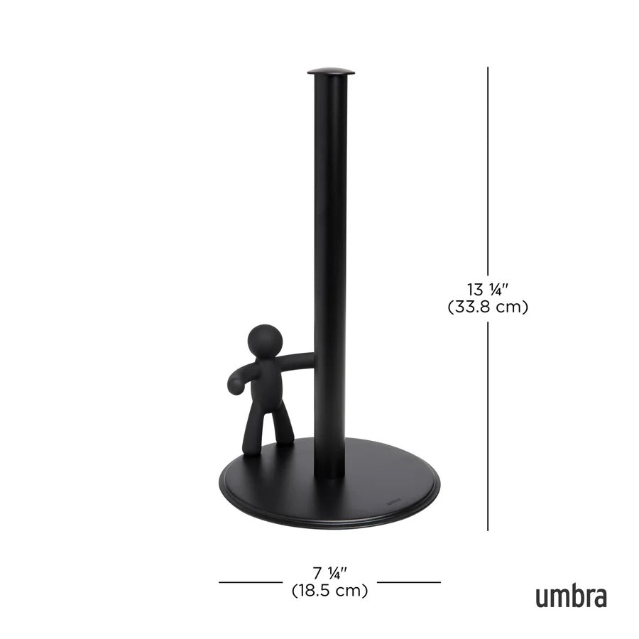 Buddy Paper Towel Holder Black