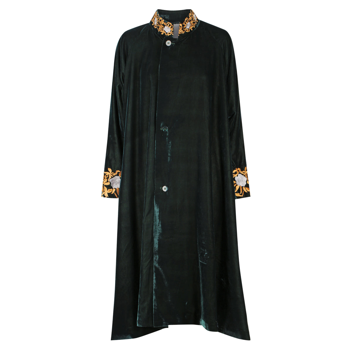 Alquema | Velluto Coat / Forest Green