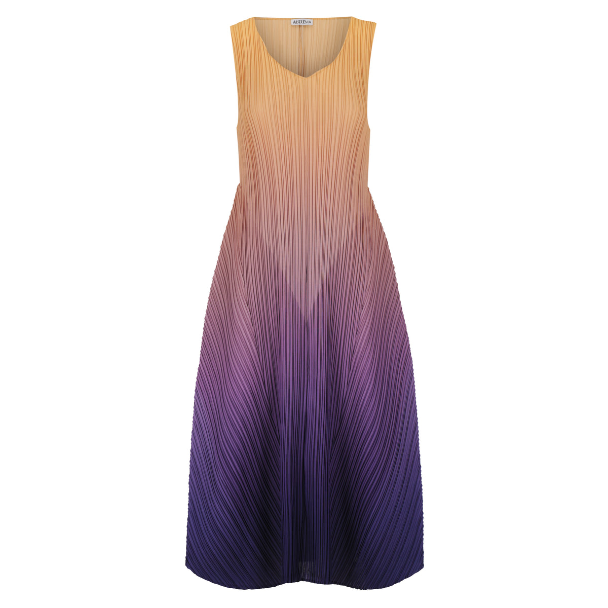 Alquema | Long Estrella Dress / Honey Gold Astral