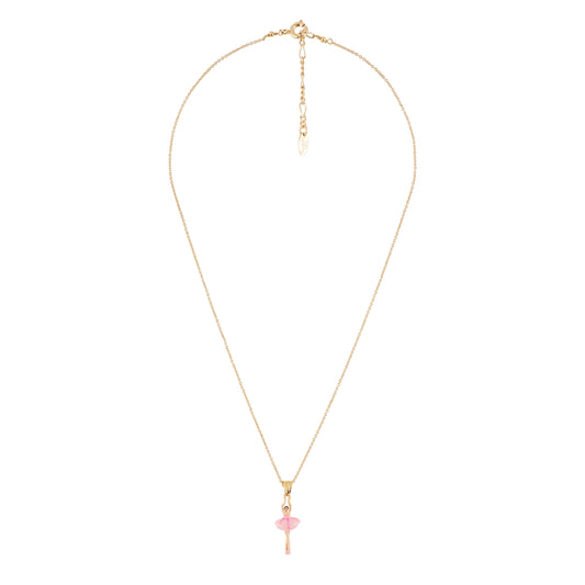 Mini Pas De Deux Ballerina Pink Necklace | MINI-PAS-DE-DEUX-BALLERINA-PINK-NECKLACE-AEMDD3012