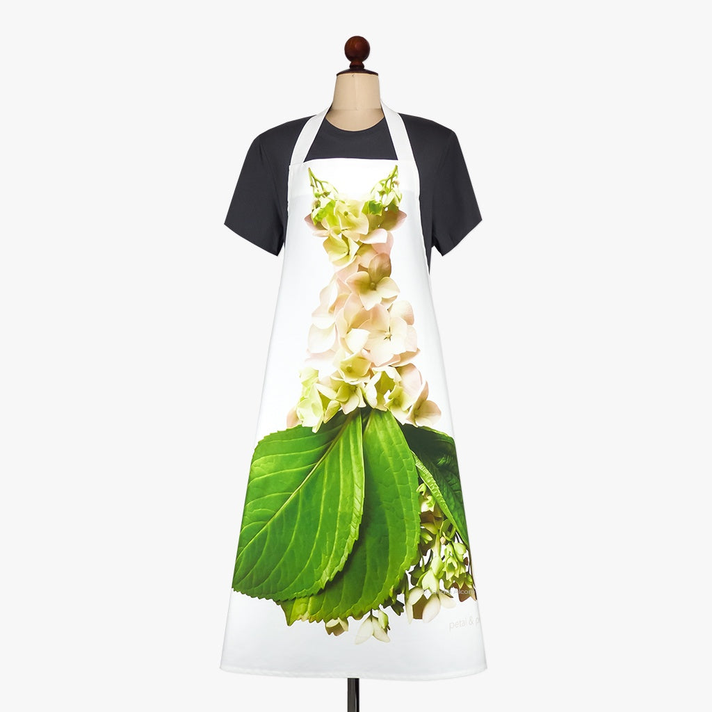 Cream Hydrangea Apron