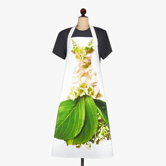 Cream Hydrangea Apron